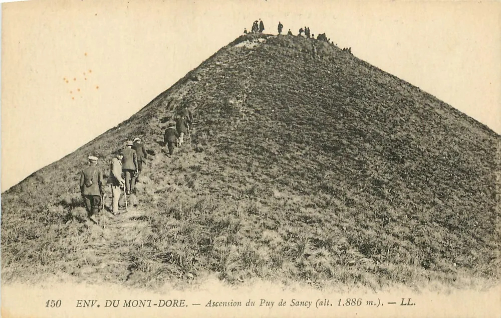 Ascensione del Puy de Sancy (alt. 1.886 m.) — LL. — ENV. DU MONI-DORE - Recto