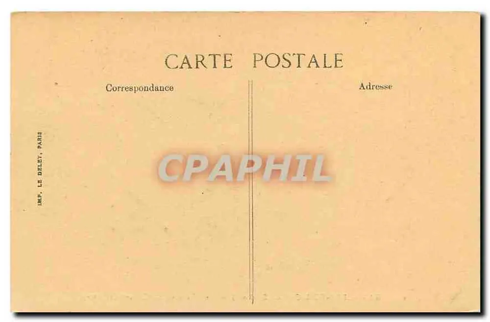 Bagnolles-de-l'Orne (Environs) — Vue Générale du Château de Lassay - Verso