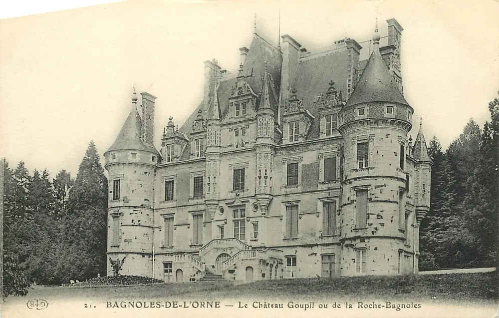 Bagnolles-de-l'Orne — Schloss Goupil oder Schloss la Roche-Bagnoles — Verlag Le Deley, Nr. 21 - Vorderseite