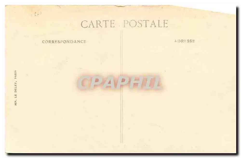 Bagnolles-de-l'Orne — Schloss Goupil oder Schloss la Roche-Bagnoles — Verlag Le Deley, Nr. 21 - Rückseite