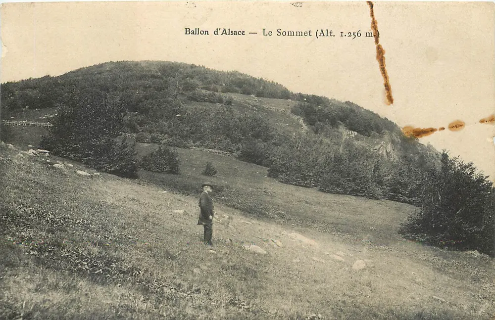 Ballon d'Alsace — Wierzchołek (Wys. 1.256 m) — wydawca nieznany - Awers