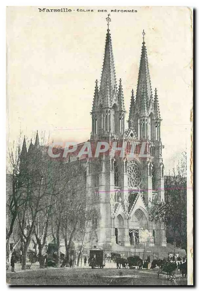 Marseille — Chiesa dei Riformati - Recto