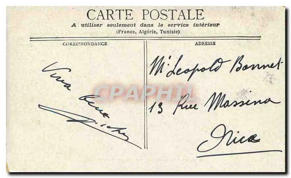 Paris - A grade do parque Monceau — editor não visível, número de série não legível - Verso