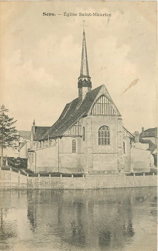Sens — Igreja de São Maurício — Editor não identificado - Frente