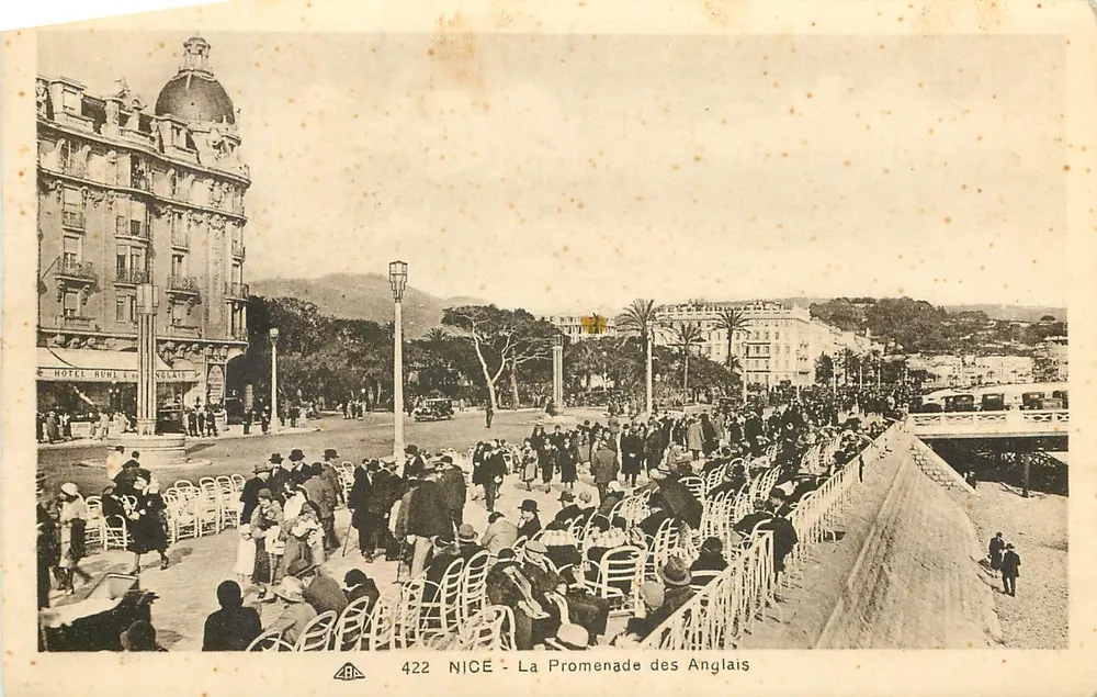 NICE - A Promenade dos Ingleses — Hotel Ruhl & Cie, n°422 - Frente