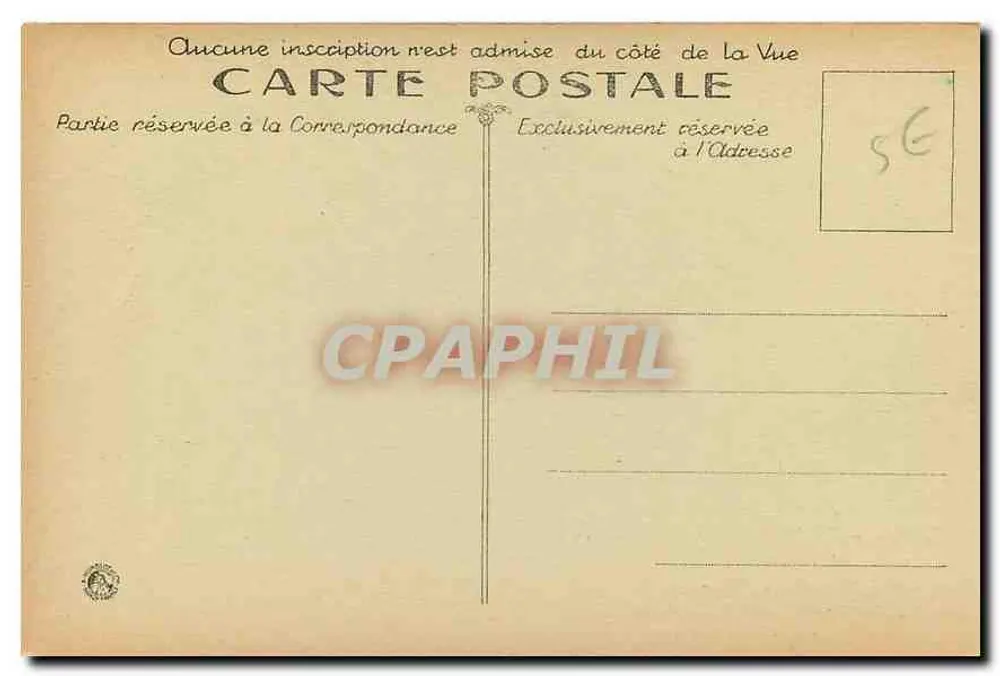 Toulon - TamariS - Pointe de Manteau — Côte d'Azur, CPA 103 - Verso
