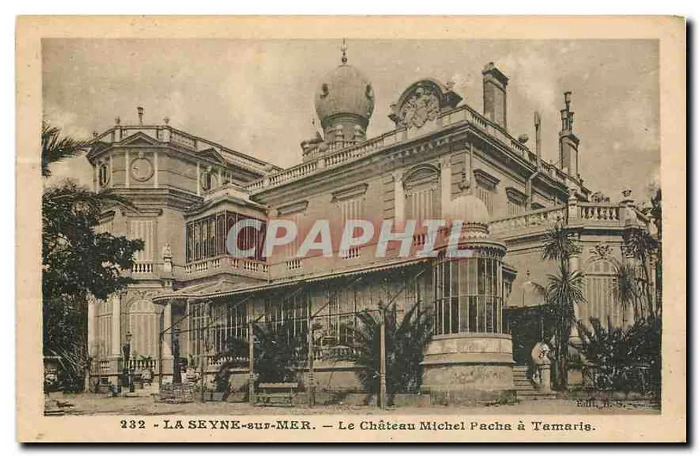La Seyne-sur-Mer — Das Michel-Pacha-Schloss in Tamaris — Verlag J. S. - Vorderseite