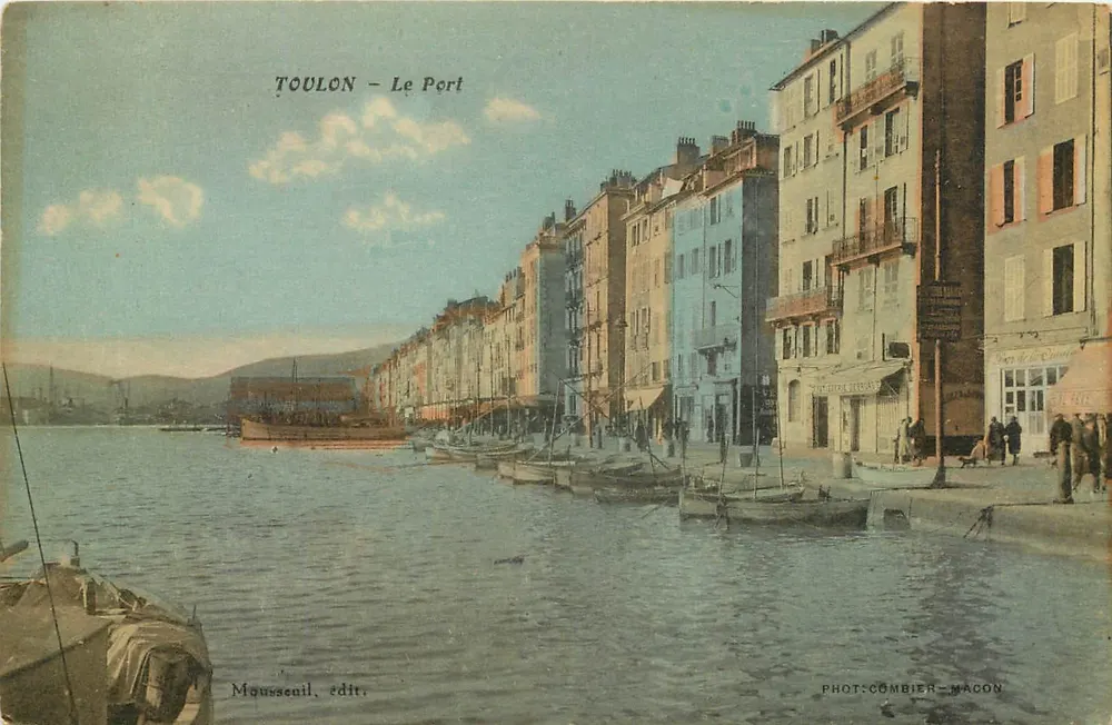 Toulon — O Porto — Moussenil, editor — Fot. Combier-Macon - Frente