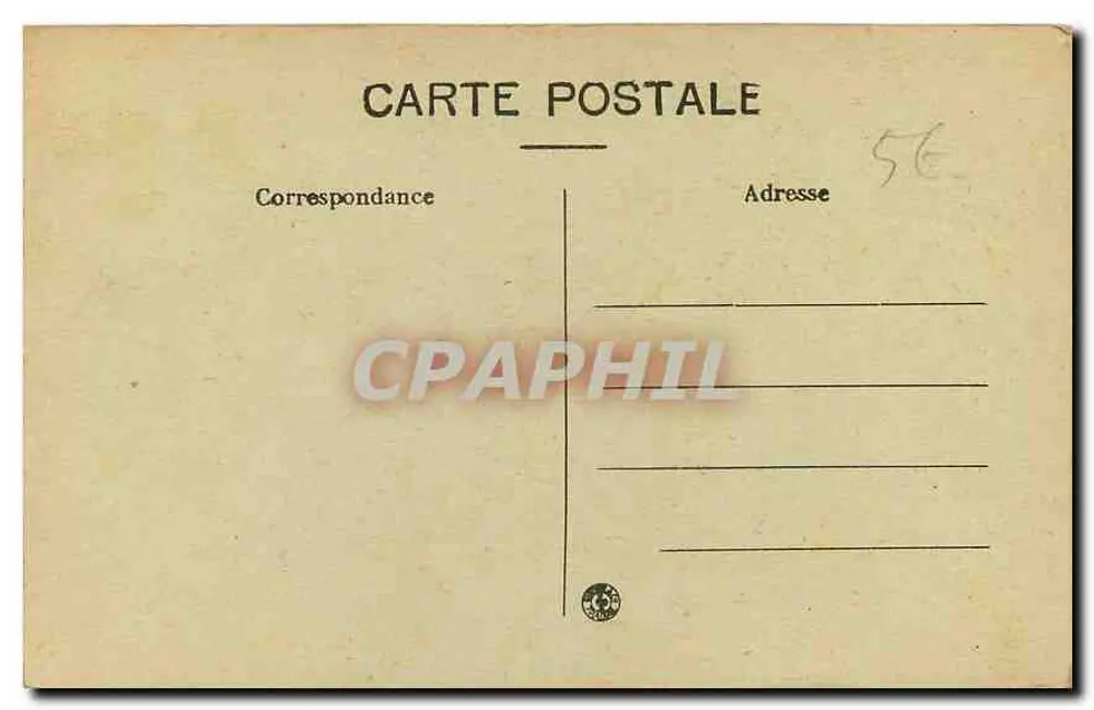 Toulon — Allée der Palmen - Place de la Liberté — B.C. Nr. 106 - Rückseite