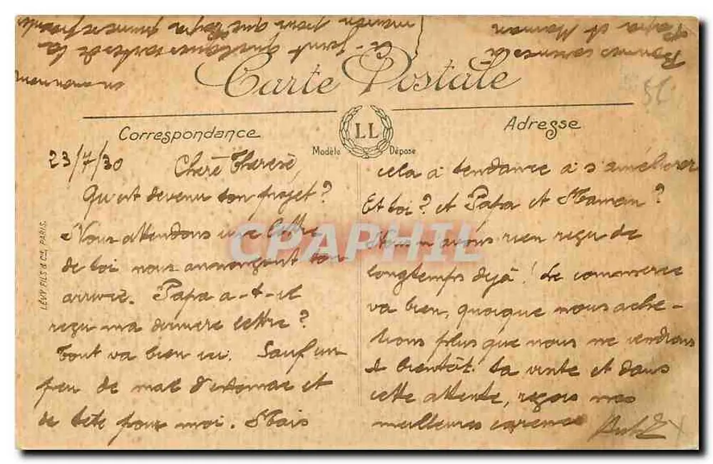 La Seyne-sur-Mer — Vista geral — LL - Verso