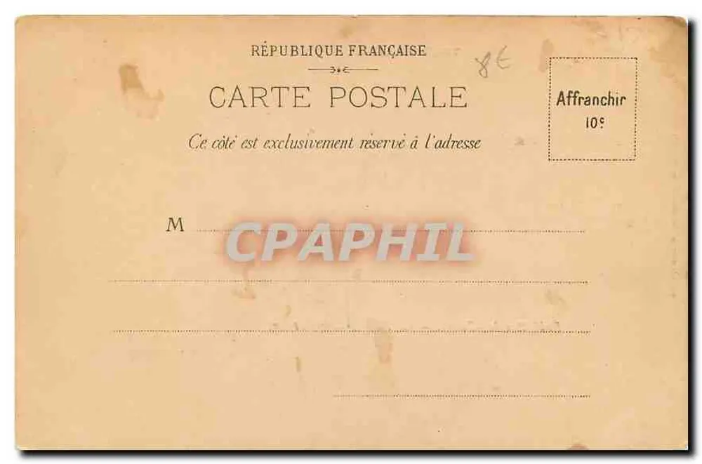 Sablettes-les-Bains — La Plage — Phototypie A. BOURGAILLE — Toulon-S/Mer - Verso