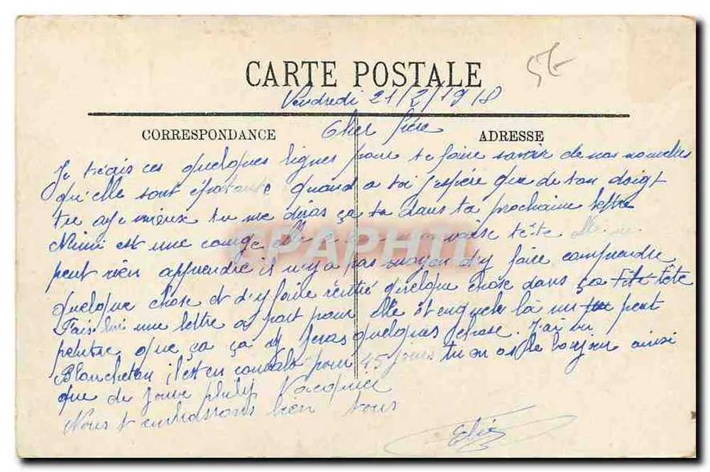Toulon - Les Quais — Editor: C. P. A. P H I L, n°2 - Verso