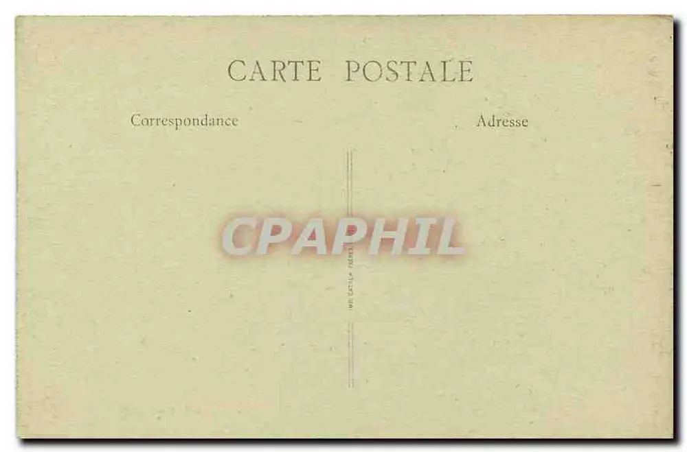 Grenoble - La Rue Félix Poulat — Grand Hôtel Moderne — Éditeur B.P., Paris, n°30 - Rückseite
