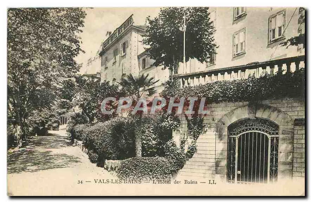 Vais-les-Bains — The Bath Hotel — LL, n°34 - Front