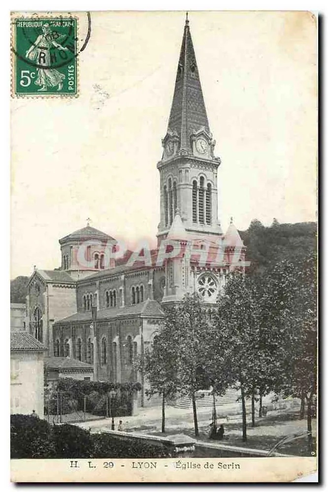 Lyon - Igreja de Serin — H. L. 29 — Editor H. L. 29 - Frente