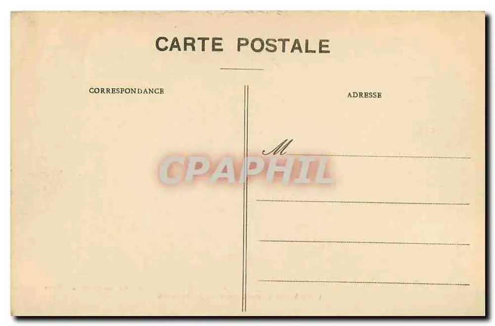 Sablé (Sarthe) — Allée du Jardin public — Edition J. Malicot - Verso