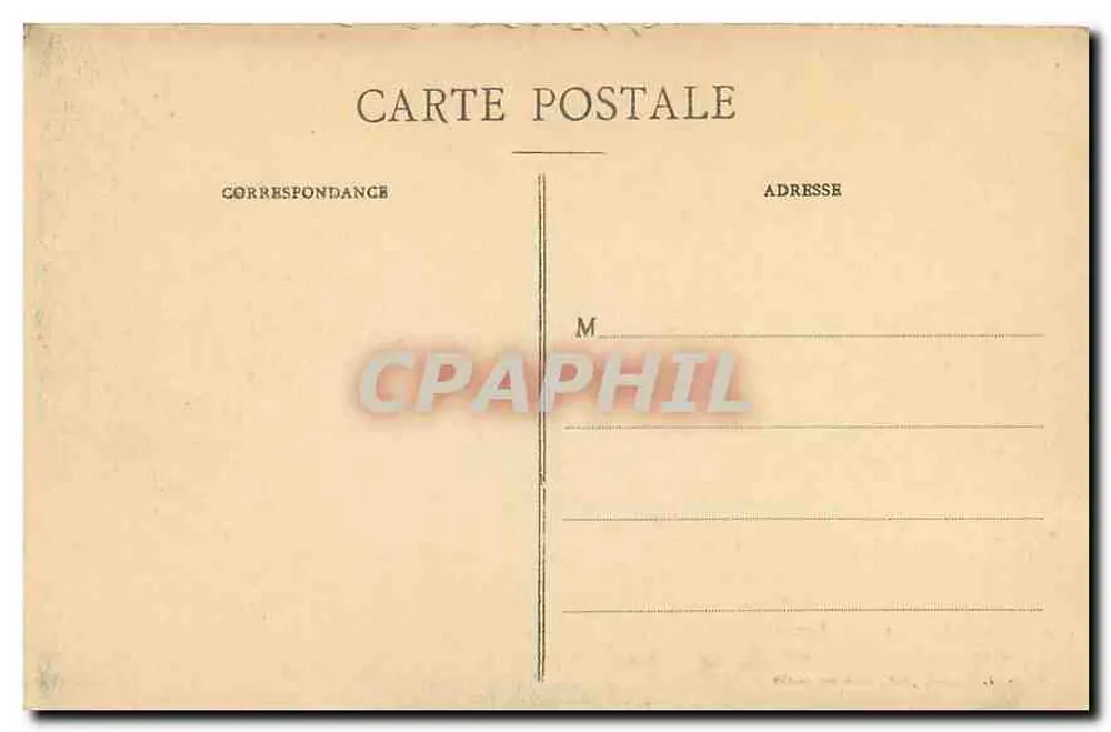 Sablé - Ansicht der italienischen Terrasse des Stadtparks — Edition J. Malicot, Sablé-sur-Sarthe, n°660 - Rückseite