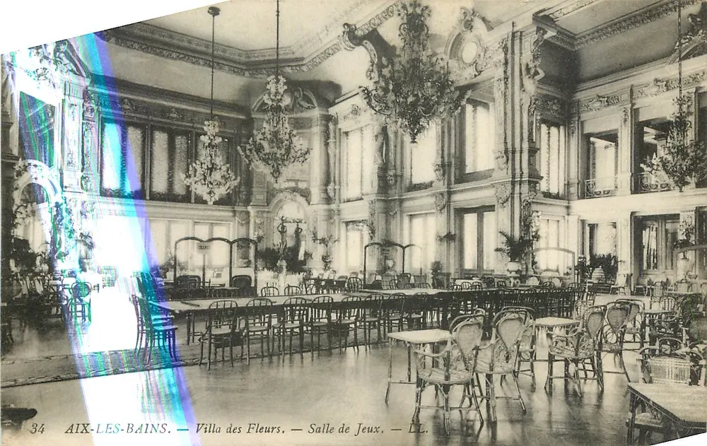 Aix-les-Bains — Villa des Fleurs — Spielzimmer — LL. — N° 34 - Vorderseite