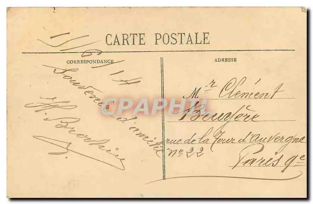 Carpentras (Vaucluse) — Kathedrale Saint-Siffrein, Seitenportal genannt Jüdische Tür — Éditions Artistiques J. Birm et Cie, Carpentras - Rückseite