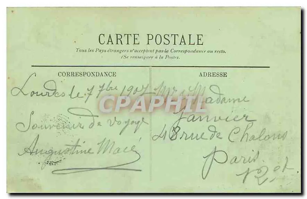 Lourdes — A Basílica — LL. - Verso