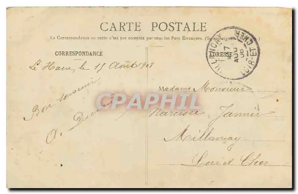 La Cathédrale de ROUEN — La Tour Saint-Romain — C.M. 63 - Verso