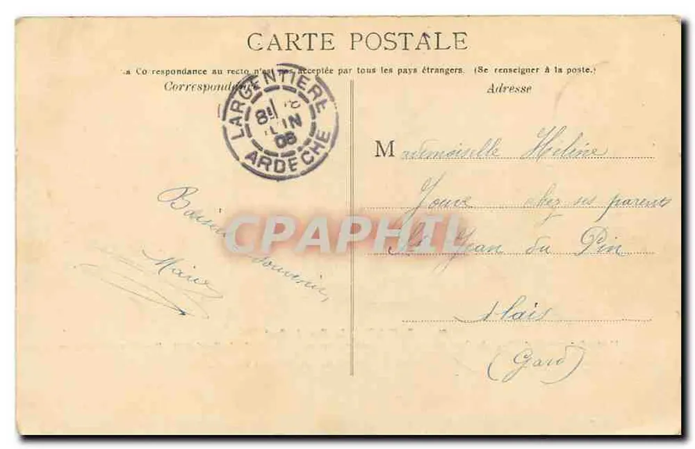 Ponte do Gard — Aqueduto romano — Maison Universelle & Nouvelles Galeries, Nîmes, n°21 - Verso