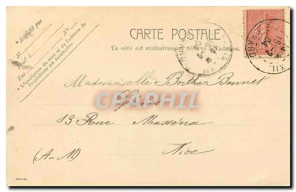 Paris - Os três guichês do Louvre — Editor: 5087 - Verso