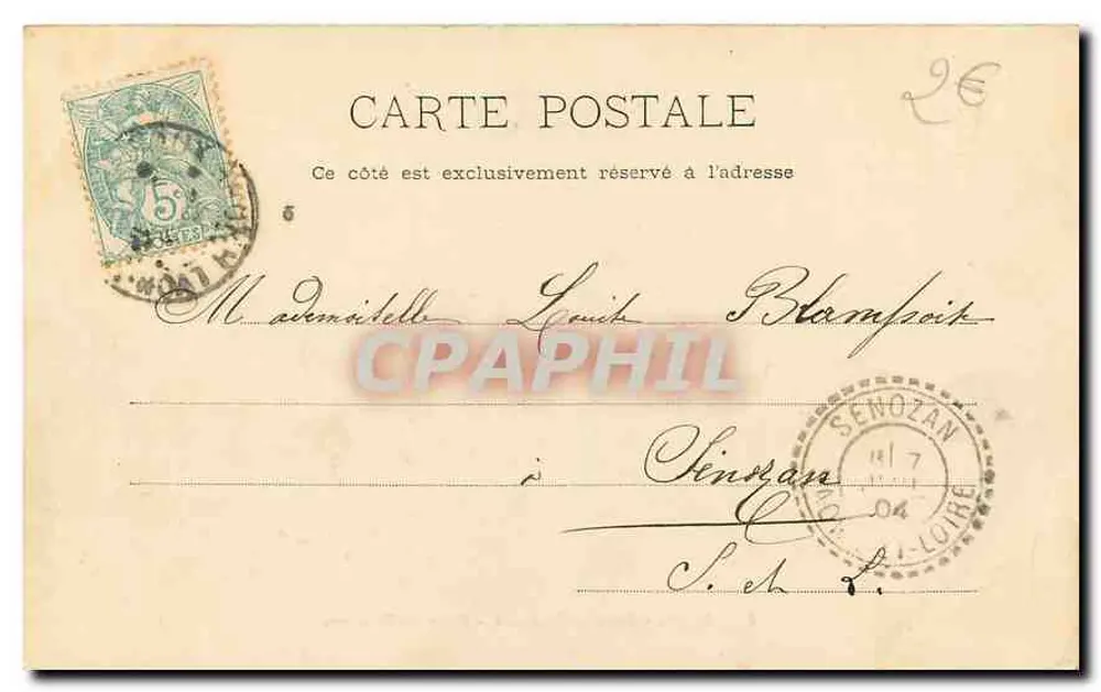 Lyon — Fontaine Bartholdi, Place des Terreaux — editada por NANCY - Verso
