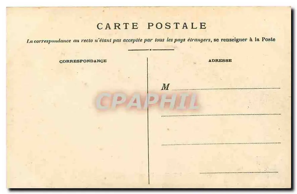 Place Carnot em Lyon — inverno — editor anônimo, n° 5501 - Verso