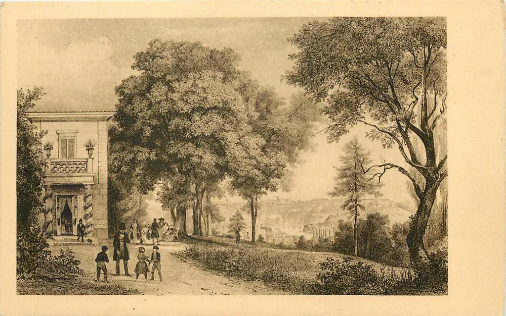 Eingang zur Saône in Lyon — lyonsche Aussicht — Belin, Fotograf - Vorderseite