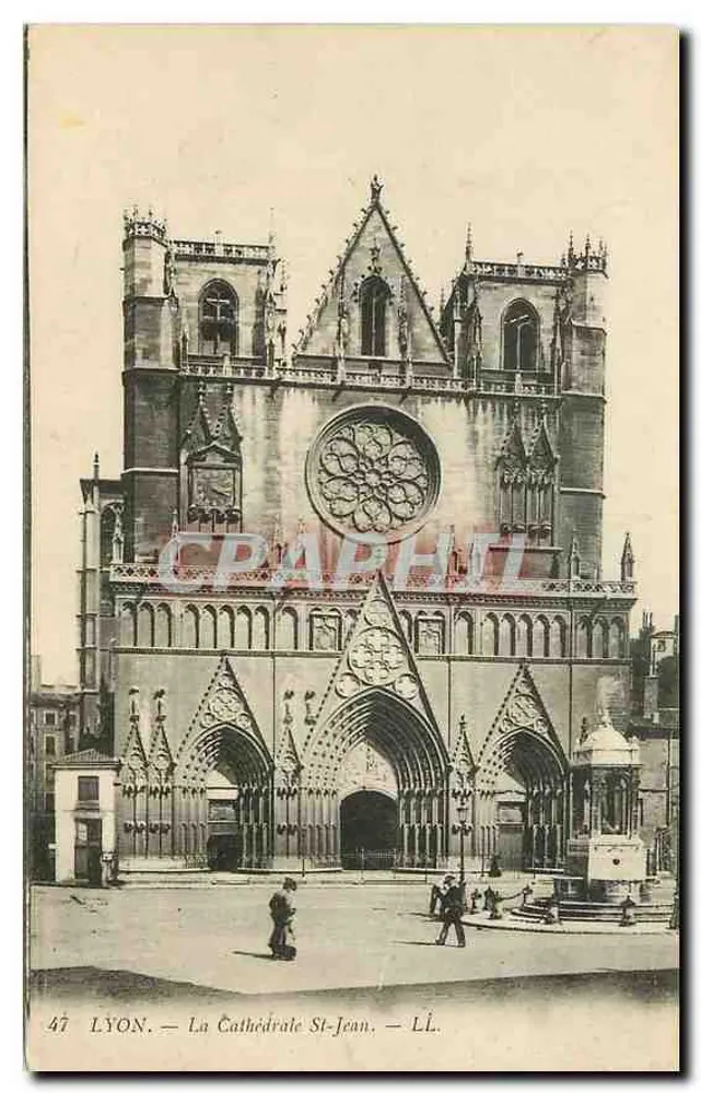 Lyon — Saint-Jean Cathedral — LL. — No. 47 - Front