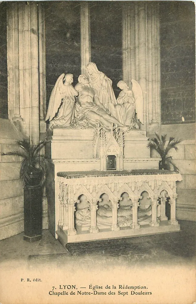 LYON — Kirche der Erlösung. Kapelle der Gottesmutter der Sieben Schmerzen — P. R. édit. - Vorderseite