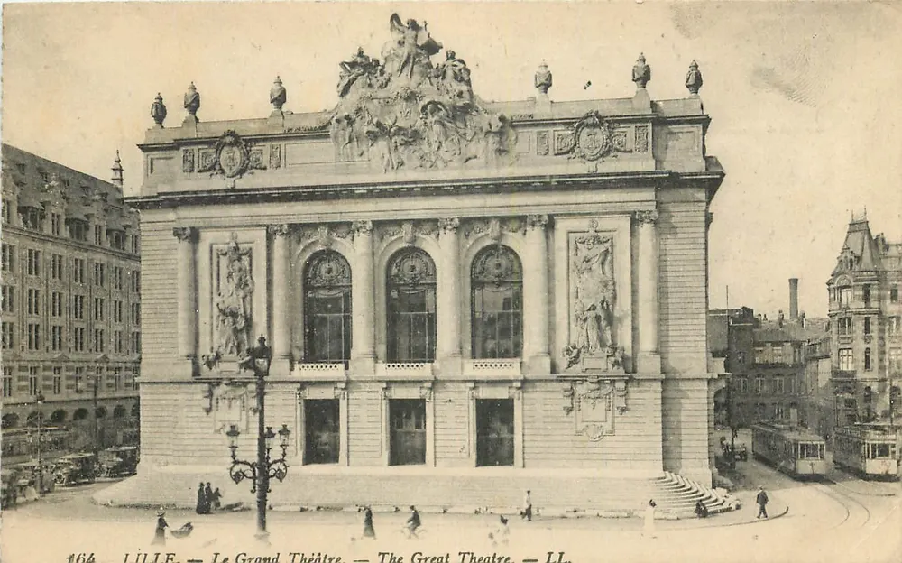 LILLE — Il Grande Teatro — The Great Theatre — LL — #664 - Recto