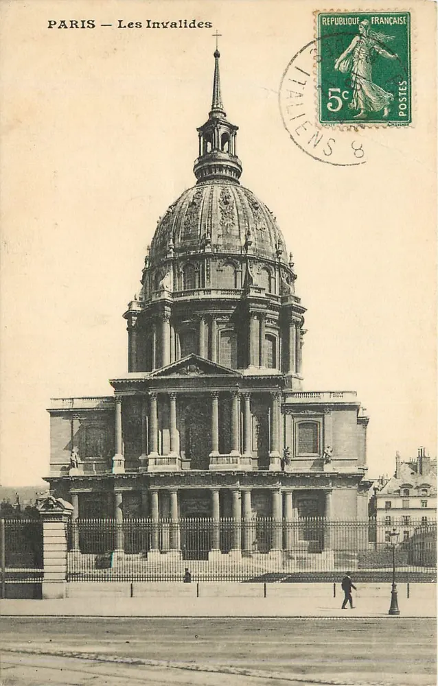 PARIS — Les Invalides — A. B. Paris - Frente