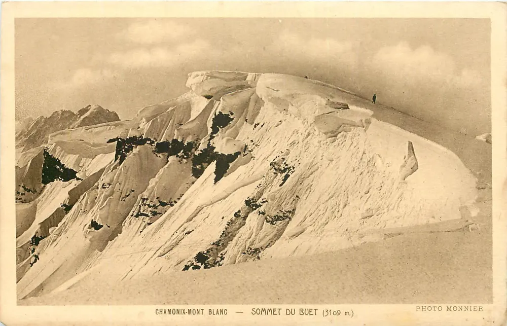 Chamonix-Mont Blanc — Cume do Buet (3109 m.) — Foto Monnier - Frente