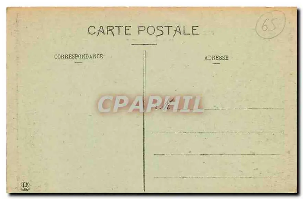 Bagnères-de-Bigorre und Massif d'Arbizon — Les Hautes-Pyrénées — H. Labouche, Toulouse, Nr. 979 - Rückseite