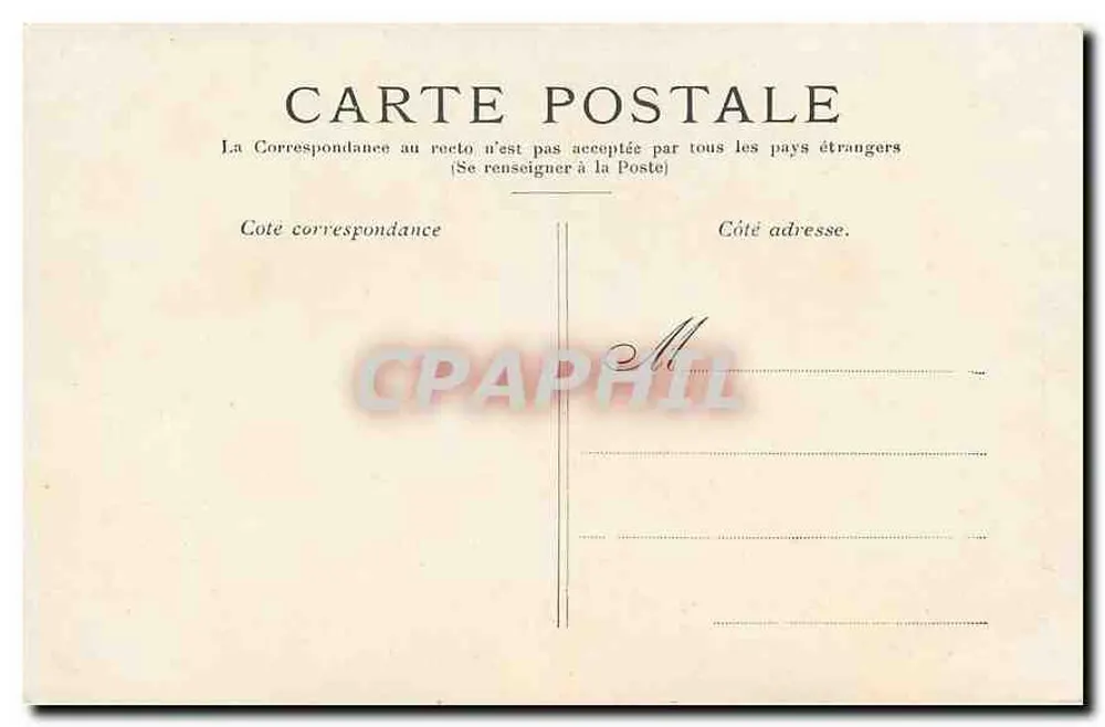 Paris — A Basílica de Montmartre — Editor não identificado - Verso