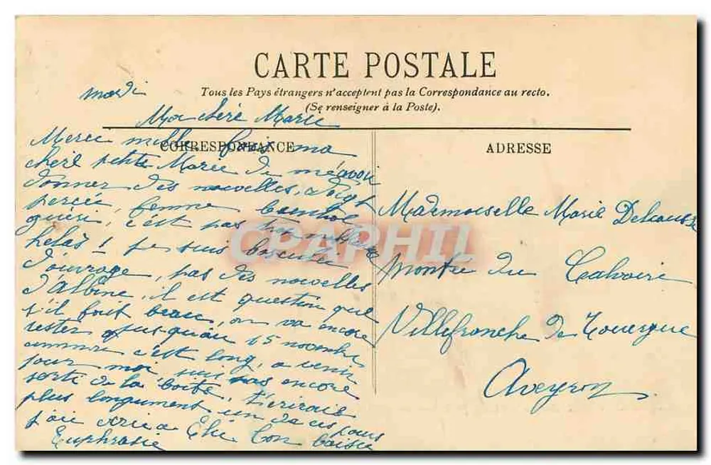 PARIS — L'Avenue des Champs-Élysées au Rond-Point — LL. - Verso