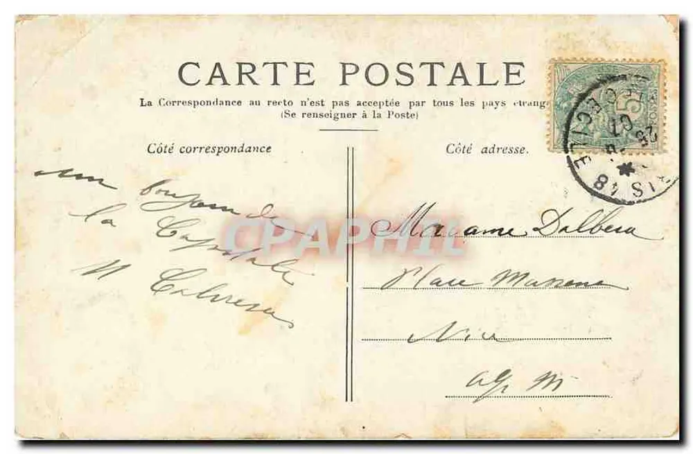 Paris — O Moulin-Rouge — Moulin Rouge - Verso