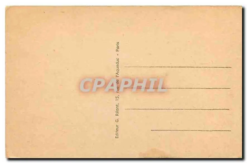 Dieppe (Seine-Inf.) — La Plage vers les Falaises — Éditeur G. Récant, n° 56 - Verso