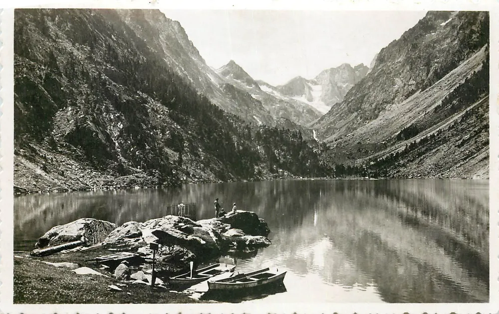 Lac de Gaube — Le Vignemale — Cauterets - Recto