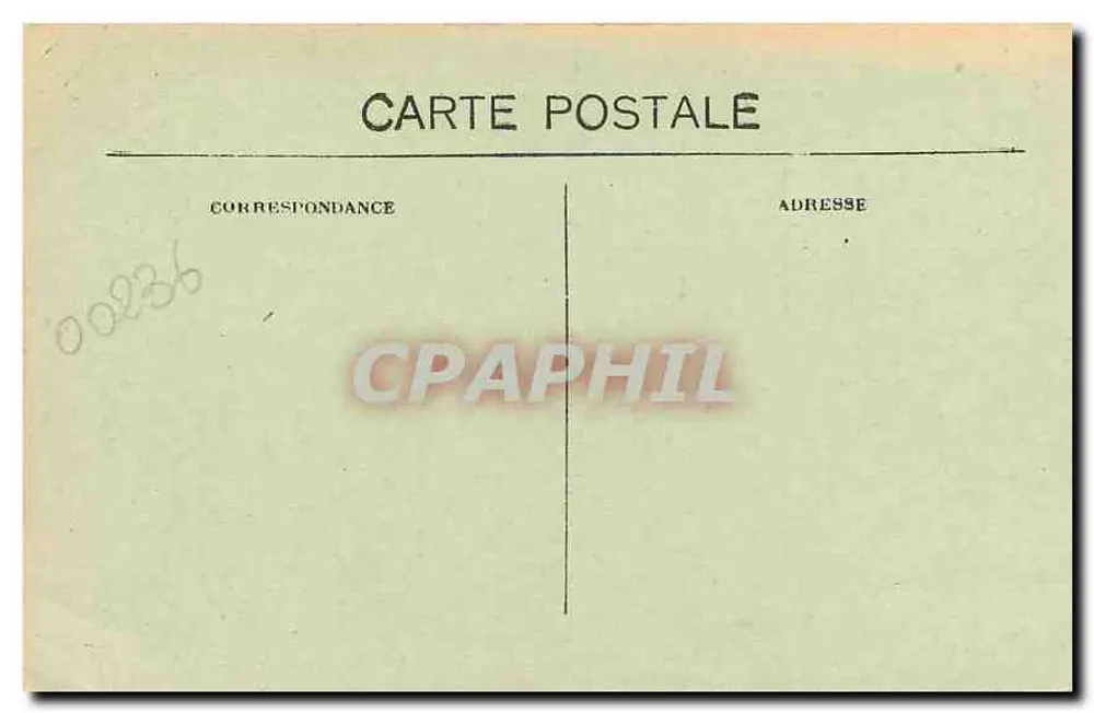 Die hohen Gipfel, Aussicht vom Gipfel des Ardiden — Cauterets — Verlag F. Pourment, Toulouse, Nr. 657 - Rückseite