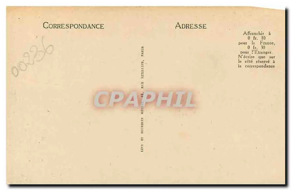Env de CAUTERETS — Le Lac de Gaube — L'Hôtellerie et le Vignemale — LL - Verso