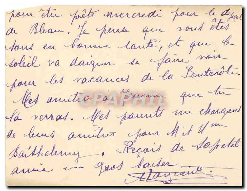 Fontainebleau — L'Escalier d'Honneur du Château — MAND - Verso
