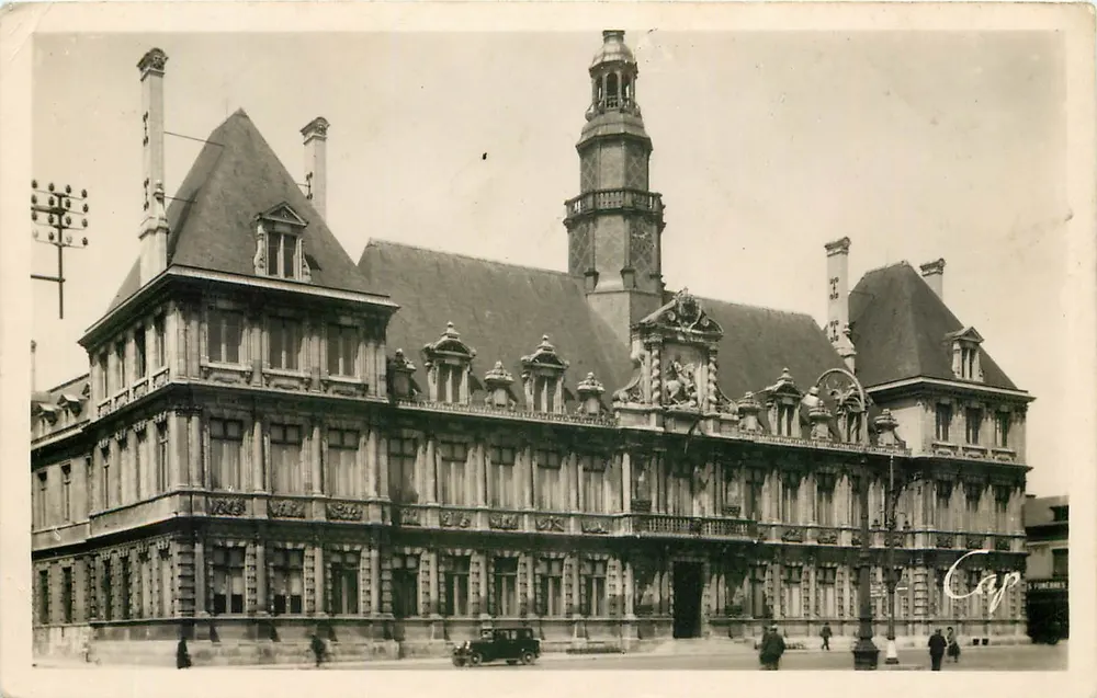 Reims - A Cidade Hall — editor C.A.P. - n° 304 - Frente