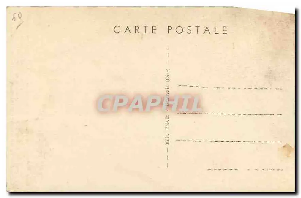 L'Horloge astronomique de Beauvais — A.L. Vérité, ingénieur-constructeur — Édit. Prévéot, Beauvais (Oise) - Verso