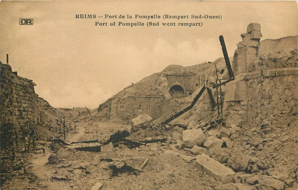 Reims — Fort de la Pompelle (Rempart Sud-Ouest) — OR - Vorderseite