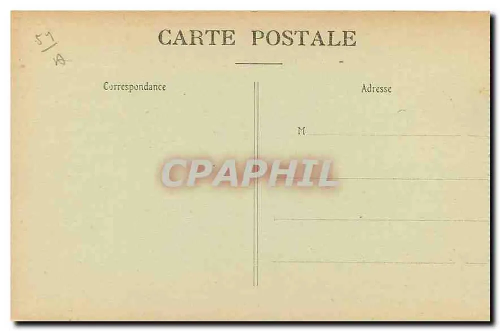 La Pompeelle — Caminho da Entrada Central — Editor: Bureau d'Édition, Récas - Verso