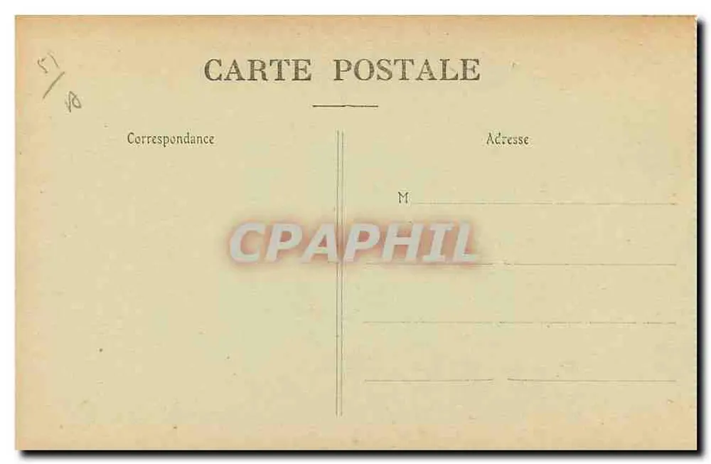 La Pompeelle — A Estrada de Reims — Cuisinier, editor, Reims - Verso