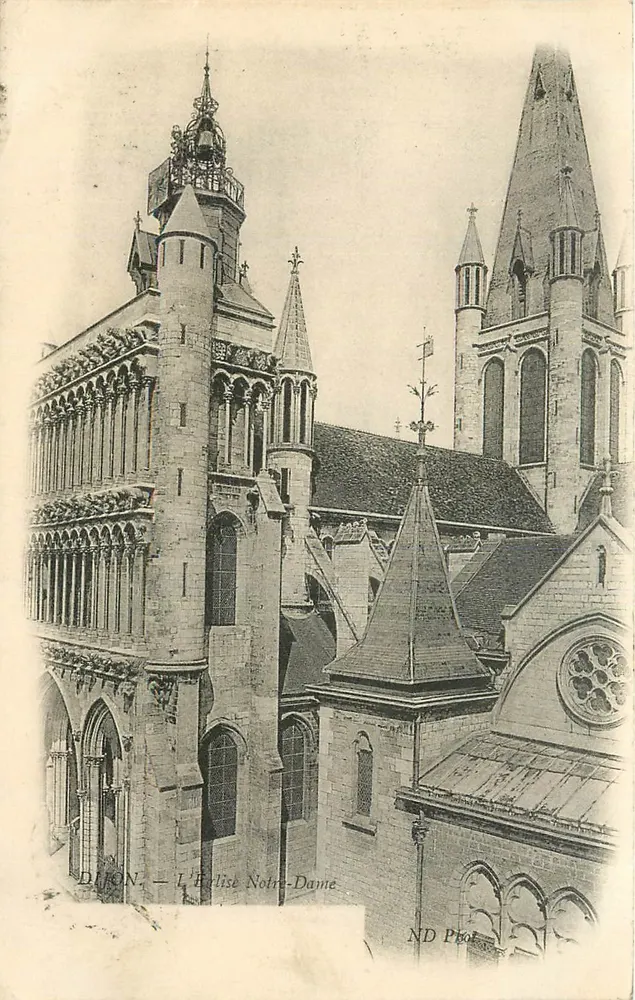 Dijon — A Igreja de Nossa Senhora — ND Pict - Frente